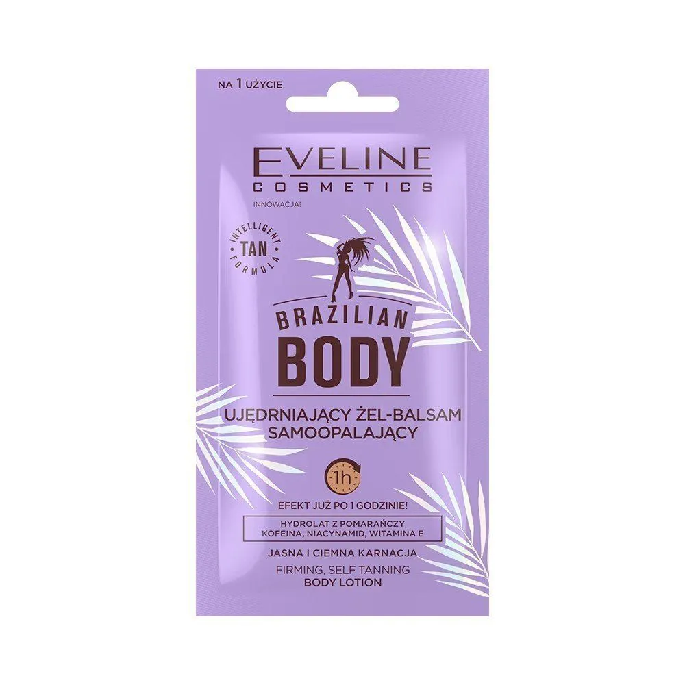 Eveline Cosmetics Brazilian Body Firming Self Tanning Body Lotion (12mL)