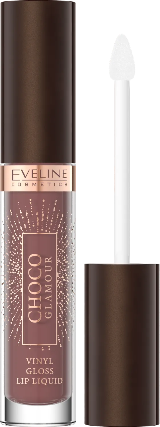 Eveline Cosmetics Choco Glamour Vinyl Gloss Lip Liquid (4,5mL) N02