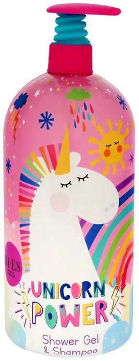 Bi-es Unicorn Power 2in1 Shampoo & Shower Gel (1000mL)