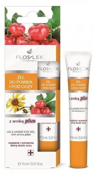 Floslek Lid & Under Eye Gel Arnica Plus (15mL)