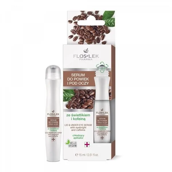 Floslek Lid & Under Eye Serum With Eyebright And Caffeine (15mL)