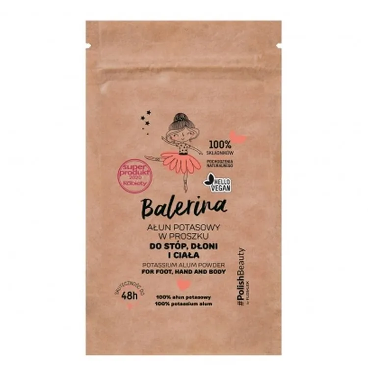 Floslek Balerina Potassium Alum Powder For Foot, Hand & Body (25g)