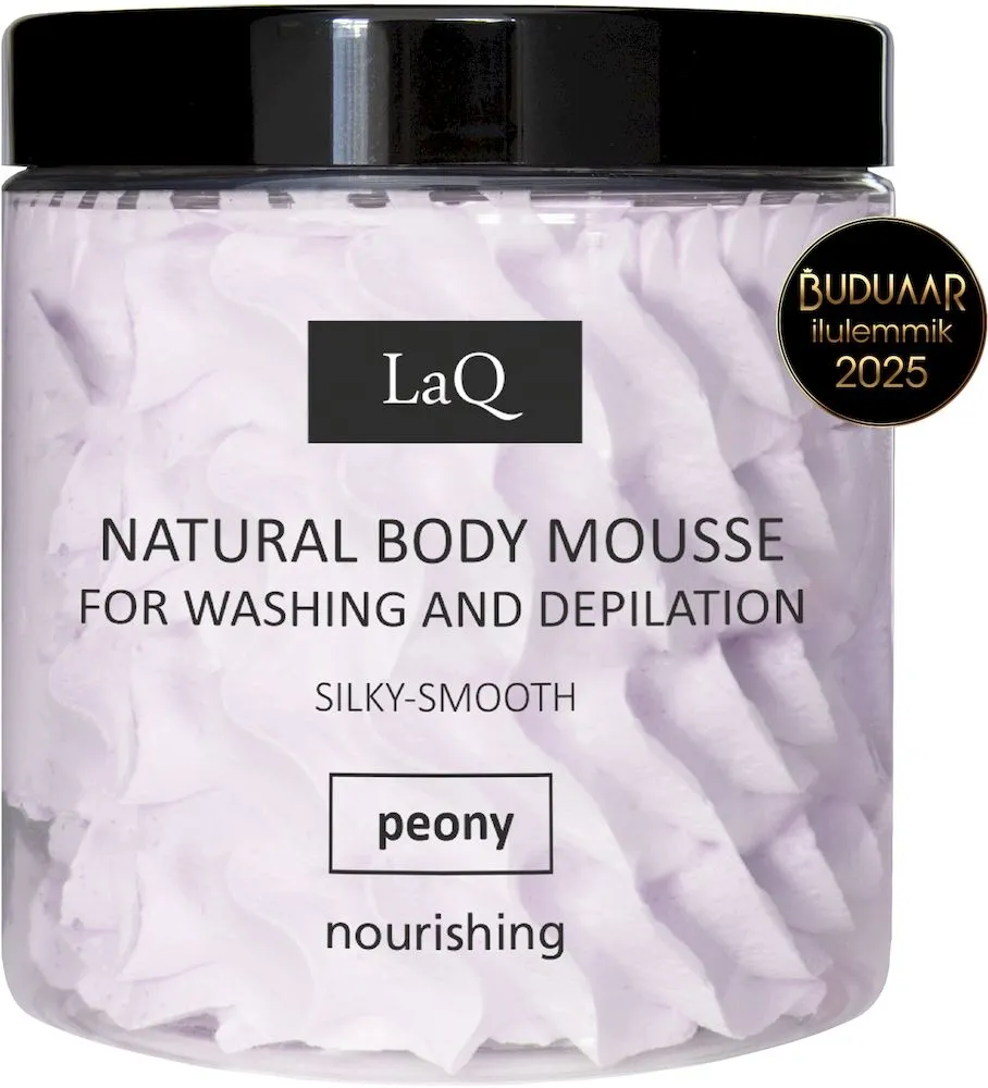 LaQ Peony Body Wash Mousse 3in1 (100g)
