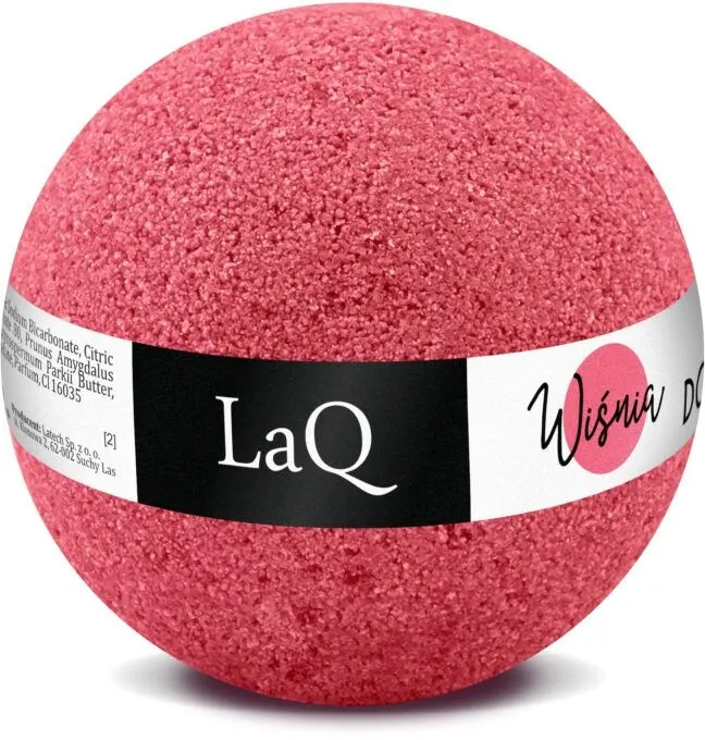 LaQ Bath Ball Cherry Effervescent (120g)