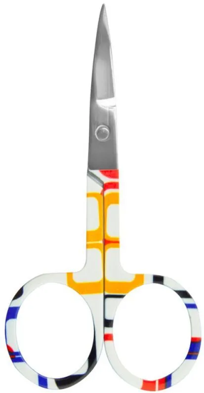 Donegal Cuticle Scissors With Colored Pattern