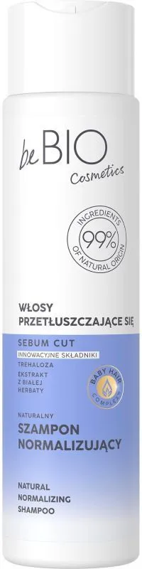 beBIO Natural Shampoo For Greasy Hair (300mL)