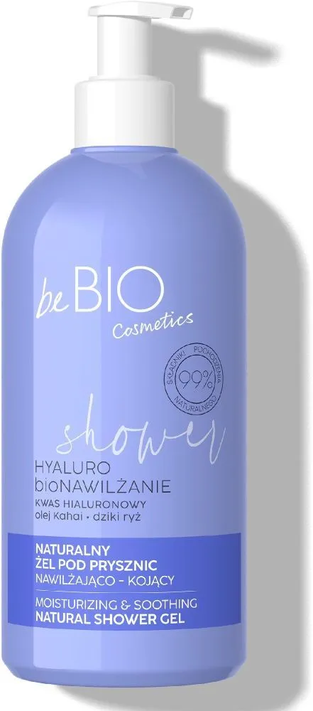 beBIO Shower Gel Hyaluro bioMoisture (350mL)