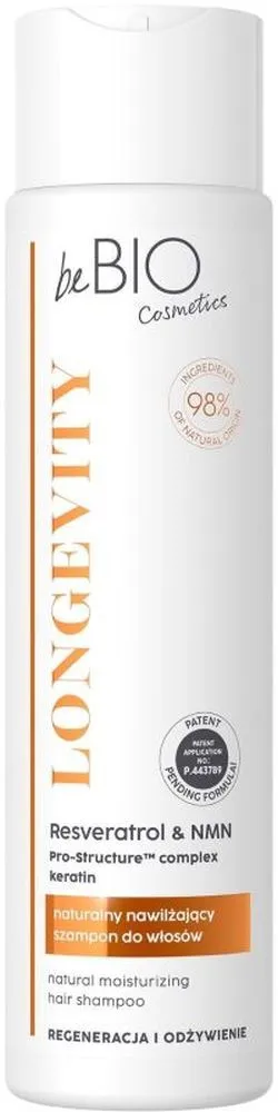 beBIO Longevity Regeneration & Nutrition Hair Shampoo (300mL)