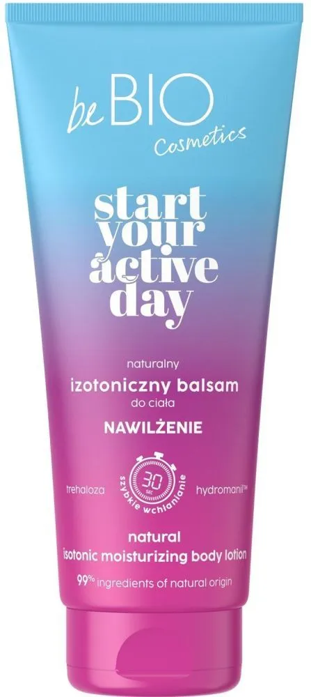 beBIO Natural Isotonic Moisturizing Body Lotion (200mL)