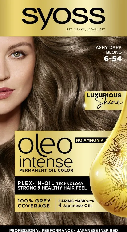Syoss Oleo Intense Color 6-54 Ashy Dark Blond