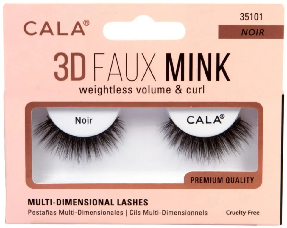 Cala 3D Faux Mink Lashes Noir