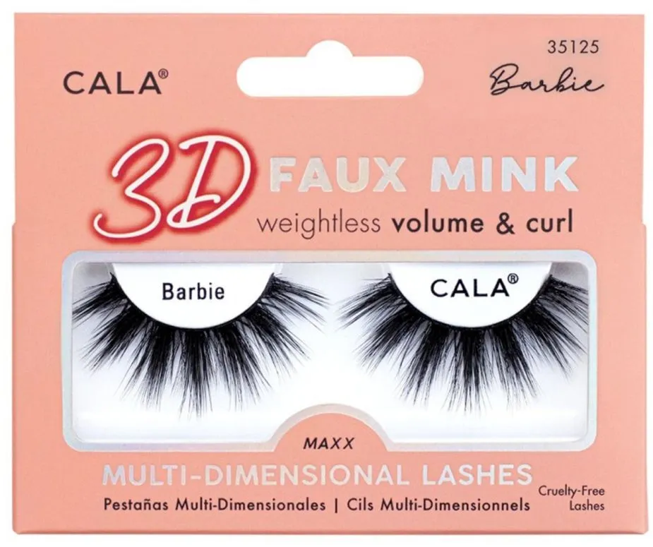 Cala 3D Faux Mink Lashes Barbie