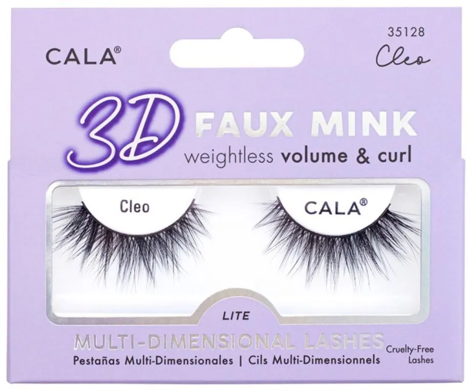 Cala 3D Faux Mink Lashes Cleo