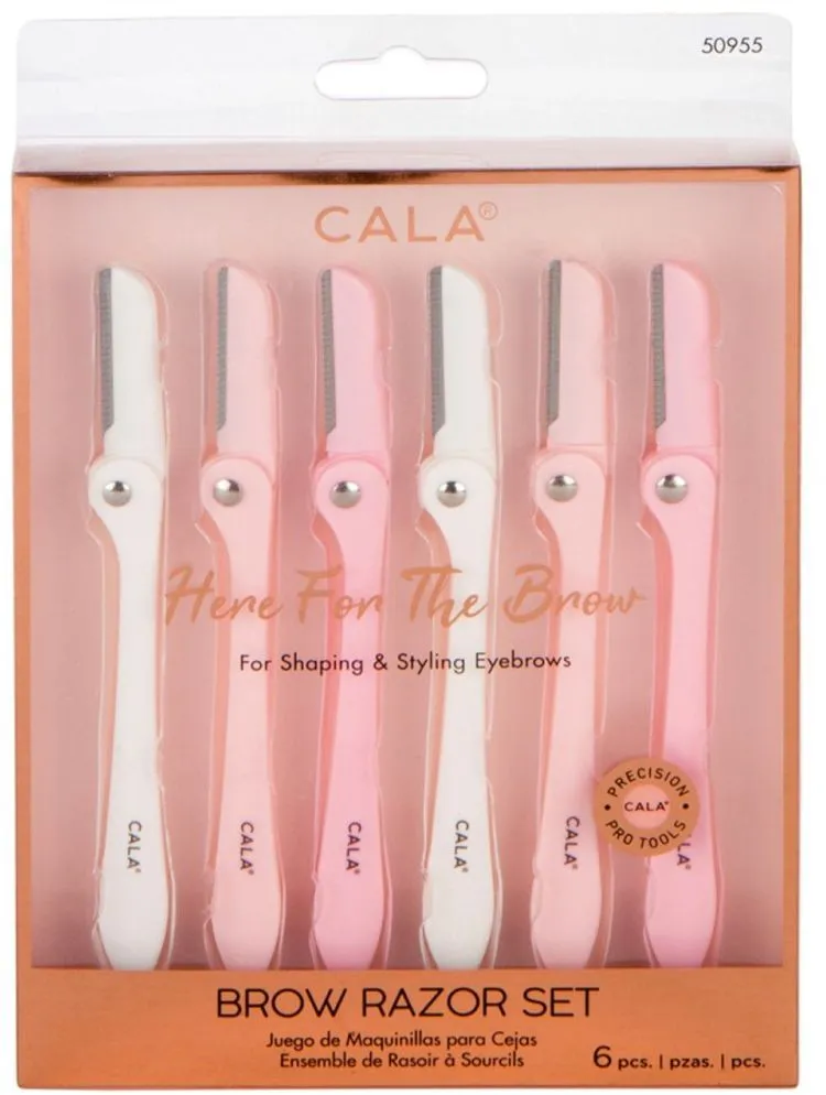 Cala Here For The Brow Razor Set (6pcs)