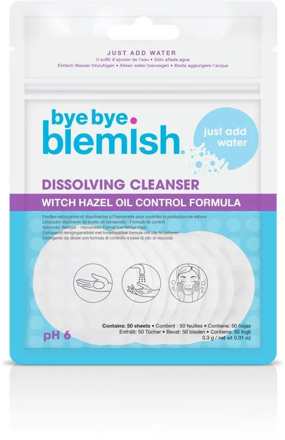 Bye Bye Blemish Dissolving Cleanser Pads (50pcs)
