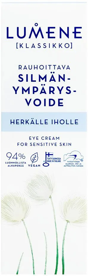 Lumene Klassikko Soothing Eye Cream Sensitive Skin (15mL)