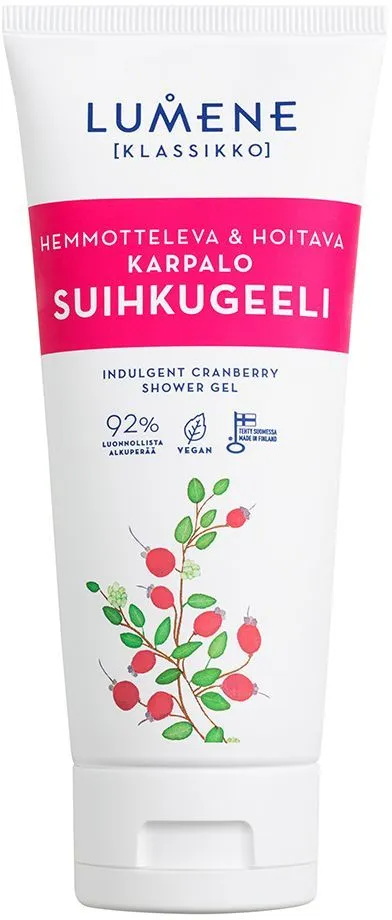 Lumene Klassikko Cranberry Shower Gel (200mL)