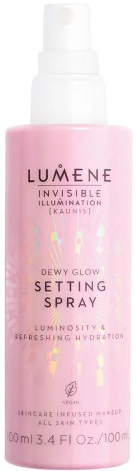 Lumene Invisible Illumination Dewy Glow Setting Spray (100mL)
