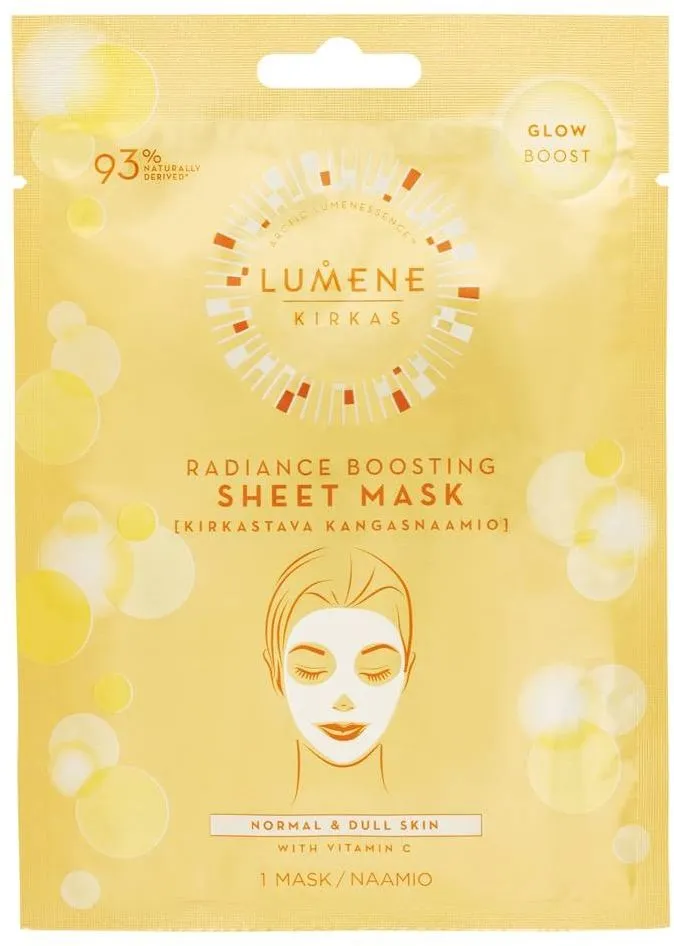 Lumene Radiance Boosting Sheet Mask (1pcs)
