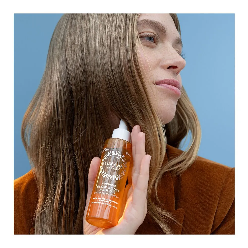 Lumene Nordic-C Glow Boost Hair Oil (75mL)