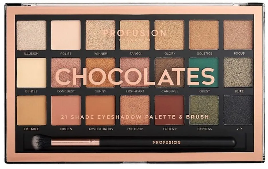 Profusion Eyeshadow Palette (21pcs) Chocolates
