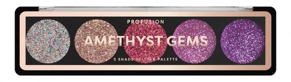 Profusion Gems Eyeshadow Palette (5pcs) Amethyst