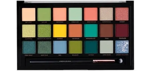 Profusion Eyeshadow Palette (21pcs) Adventurous