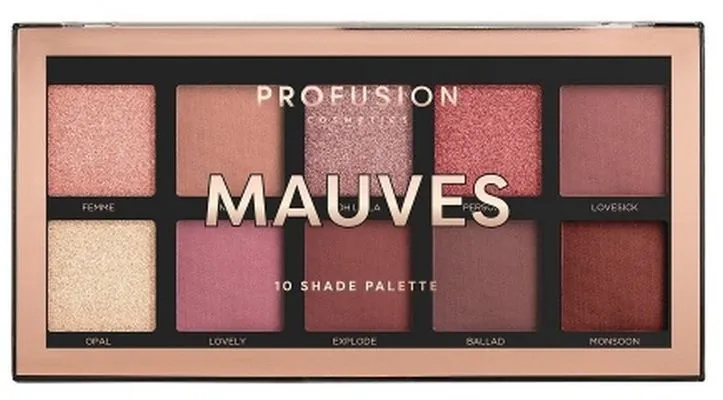 Profusion Eyeshadow Palette (10pcs) Mauves