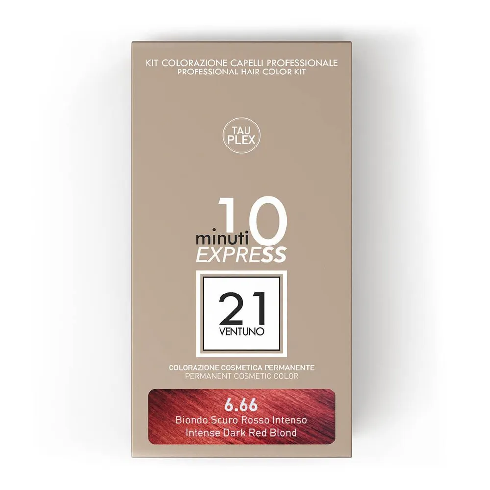 21 Ventuno Hair Color (120mL) 6.66 Intense Dark Red Blond