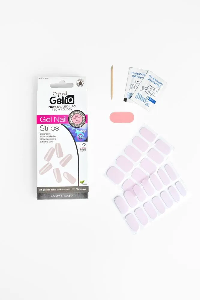 Depend Gel iQ Gel Nail Strips (24pcs) French Flirt