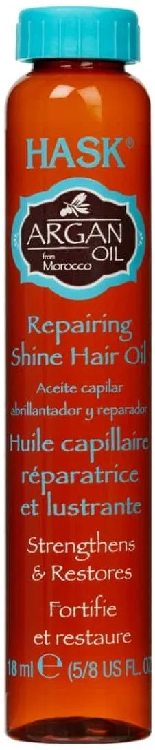 HASK Argan Oil From Morocco Repairing Shine Hair Oil (18mL)