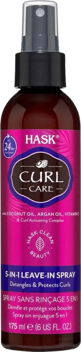 HASK 5in1 Spray Conditioner For Curly Hair (175mL)