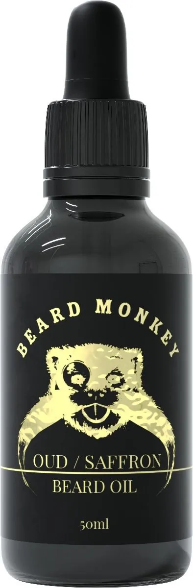 Beard Monkey Beard Oil Oud-Saffron (50mL)