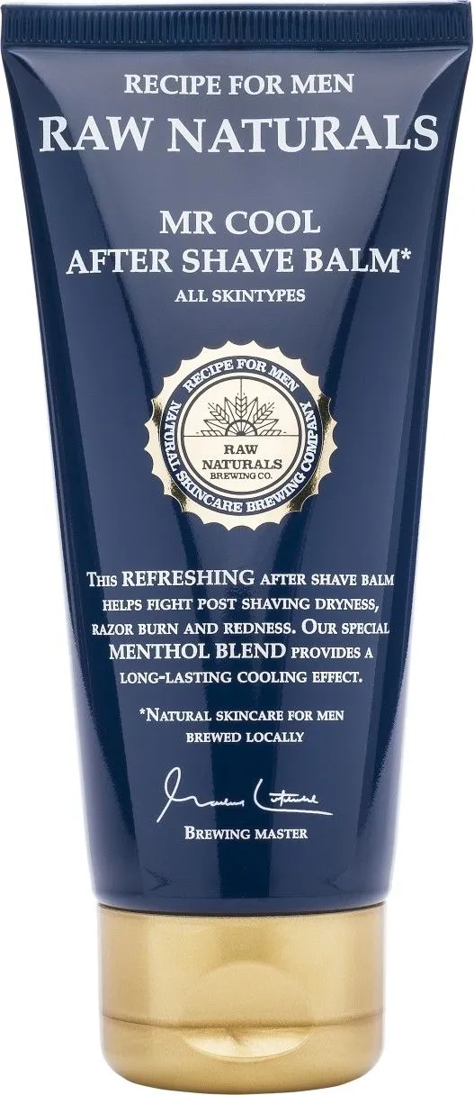 Recipe for Men Raw Naturals Mr Cool After Shave Balm (100mL)