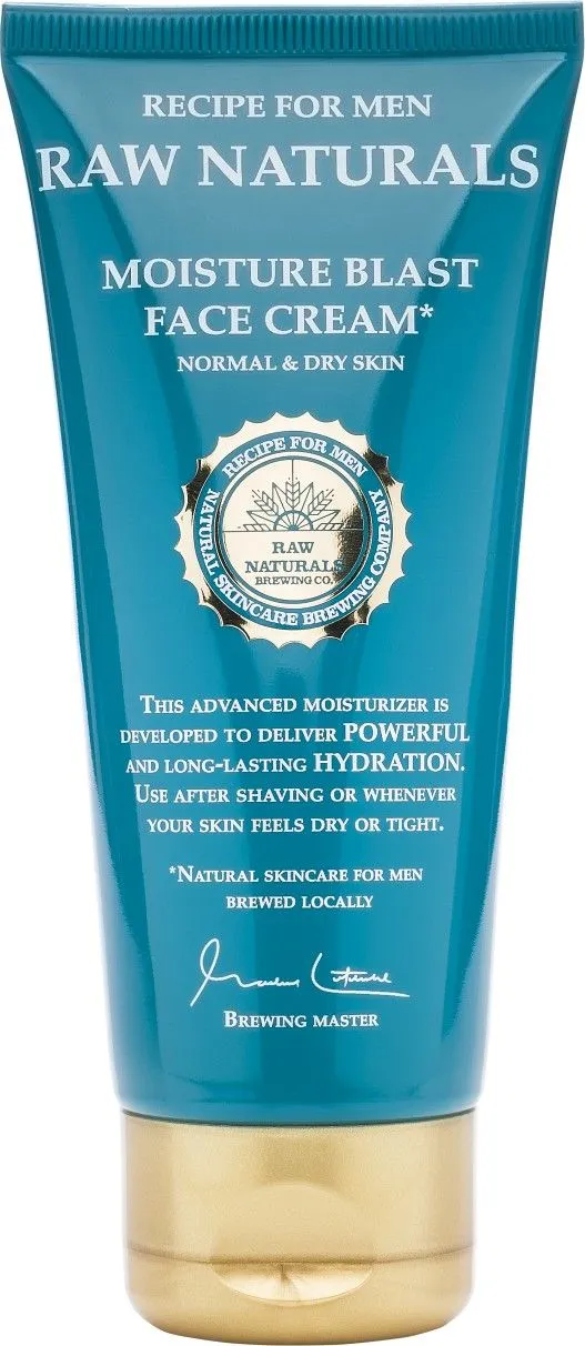 Recipe for Men Raw Naturals Moisture Blast Face Cream (100mL)