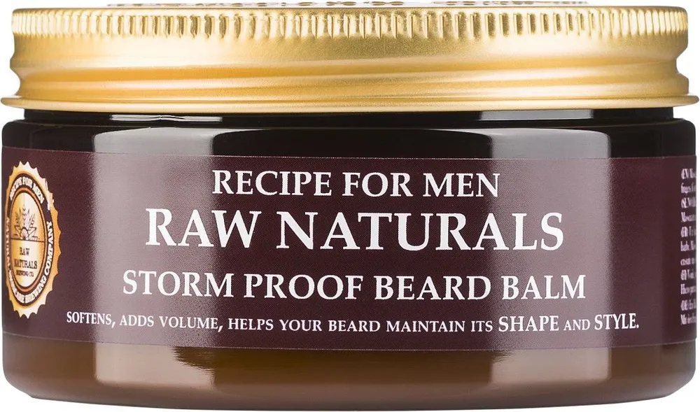 Recipe for Men Raw Naturals Storm Proof Beard Balm (100mL)