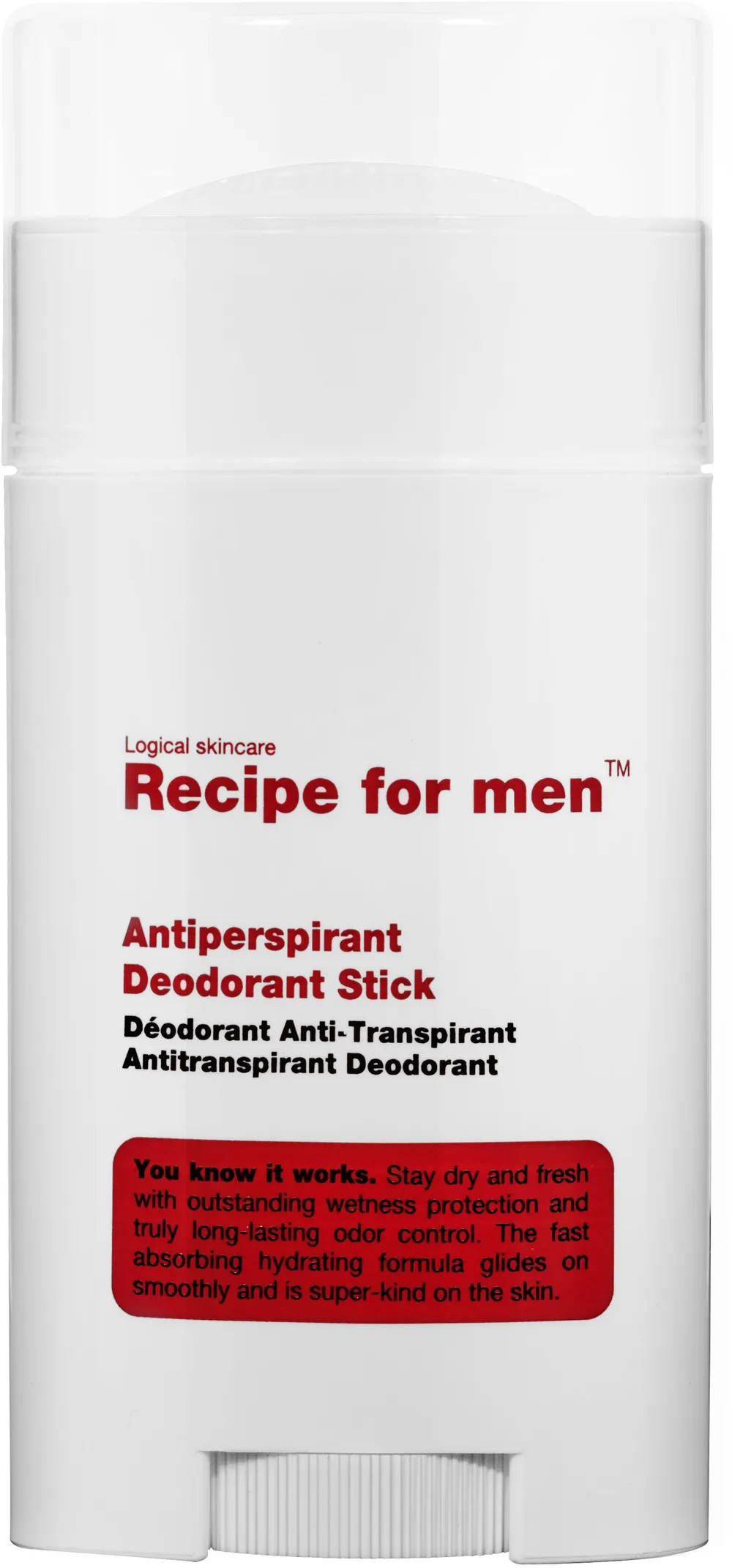 Recipe for Men Antiperspirant Deodorant Stick (50mL)
