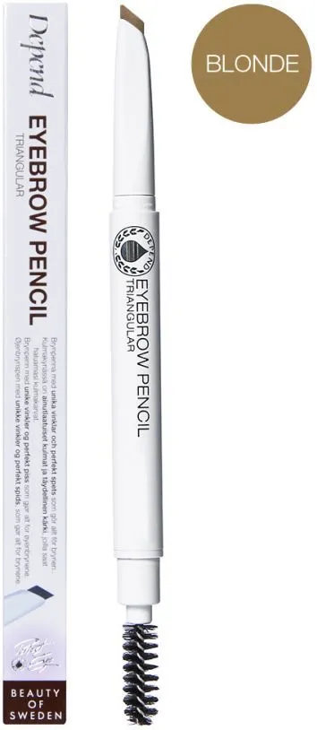 Depend Eyebrow Pencil Triangular With Brush / Blonde