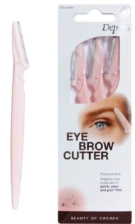 Depend Perfect Eye Eyebrow Cutter (3pcs)