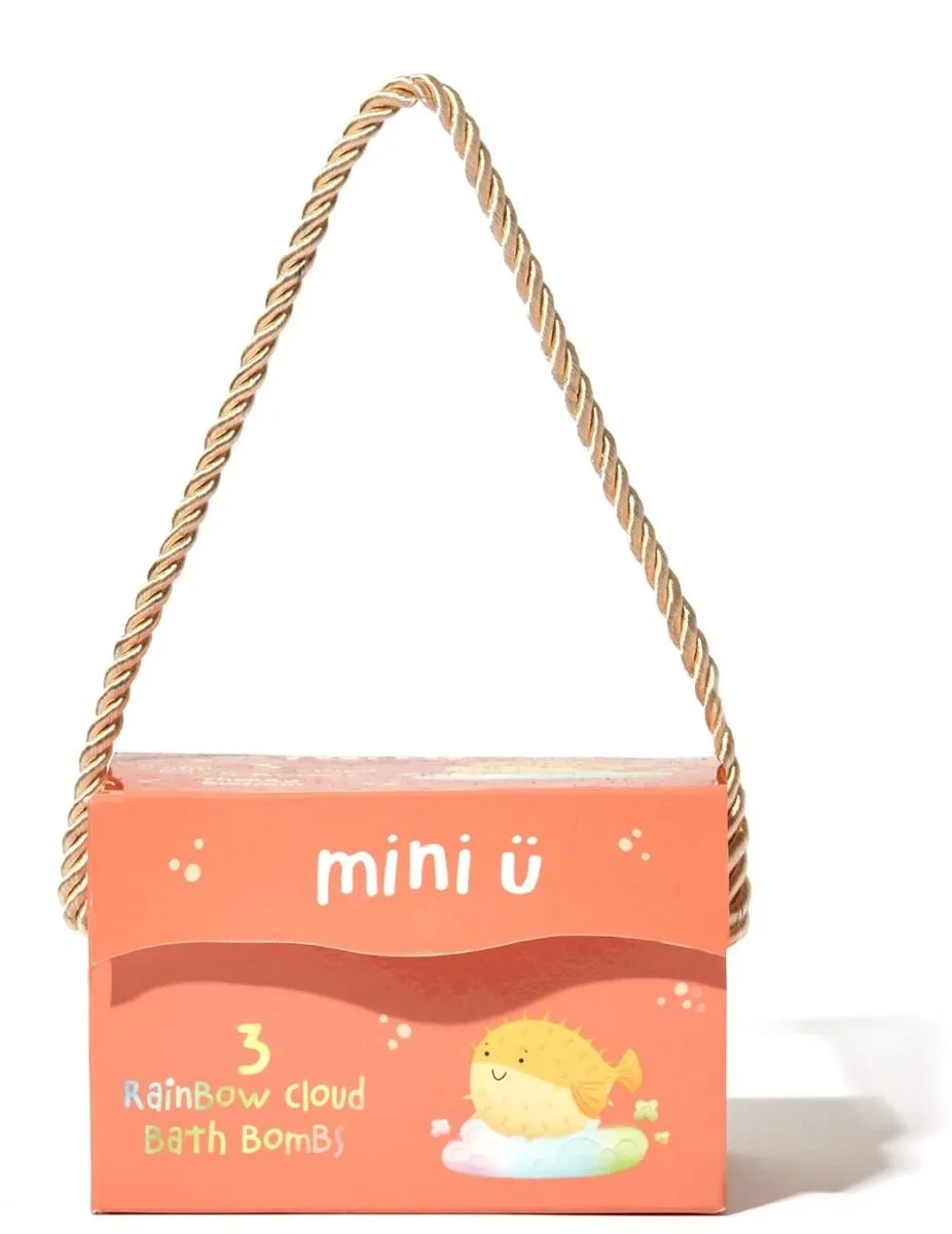 Mini Ü Cloud Bath Bombs (3x130g)