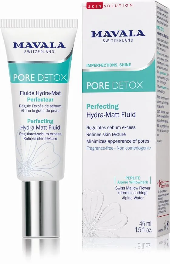 Mavala Pore Detox Perfecting Hydra-Matt Fluid (45mL)