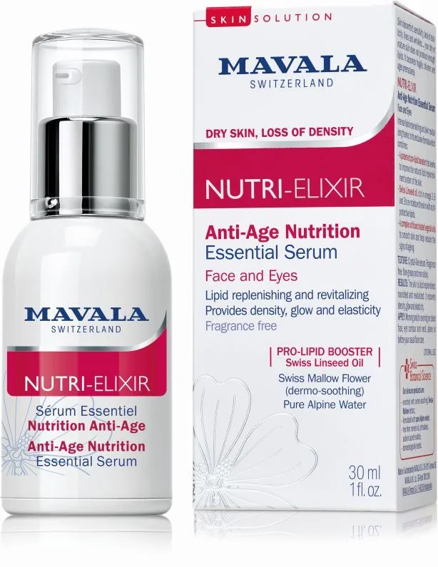 Mavala Nutri Elixir Anti-Age Essential Serum Face & Eyes (30mL)