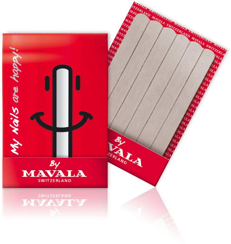 Mavala Mini Emery Boards Matchbook (6pcs) Happy