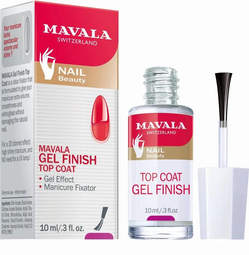 Mavala Gel Finish Top Coat (10mL)