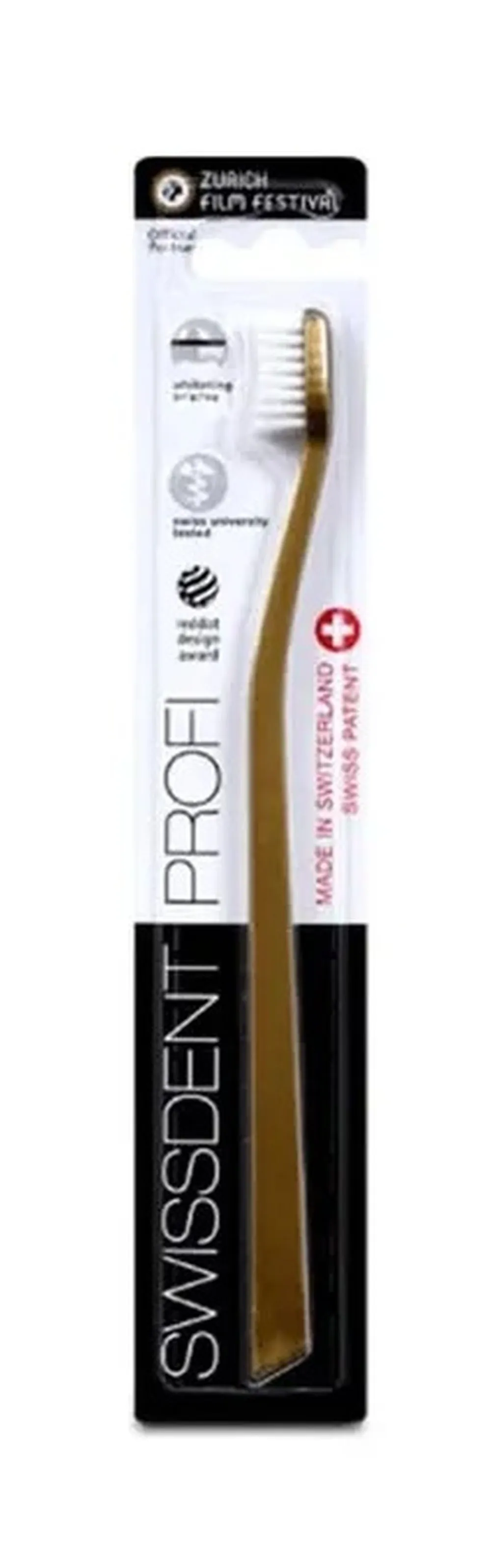 Swissdent Profi Whitening Classic Soft Toothbrush Gold