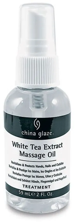 China Glaze White Tea Extract Massage Oil (59mL)
