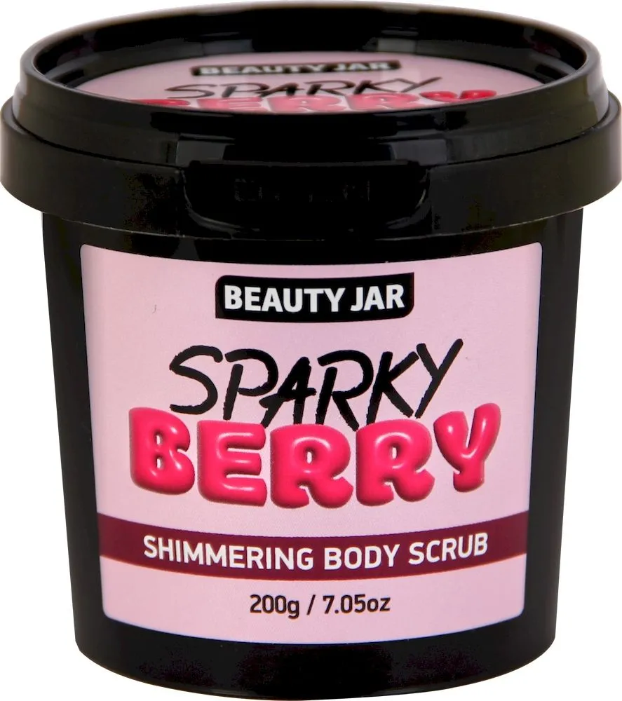 Beauty Jar Shimmering Body Scrub Sparky Berry (200g)