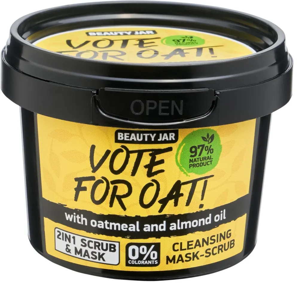 Beauty Jar Vote For Oat! Face Mask-scrub (120g)