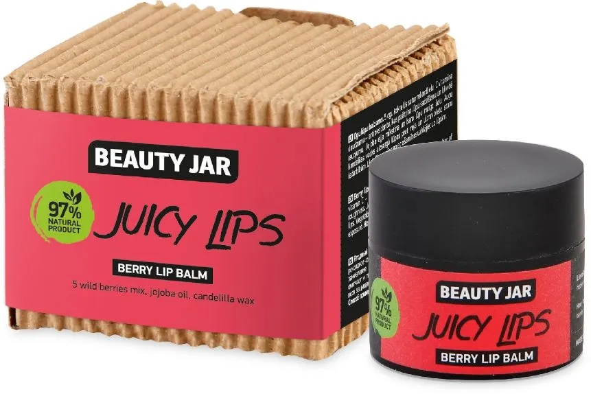 Beauty Jar Juicy Lips Berry Lip Balm (15mL)