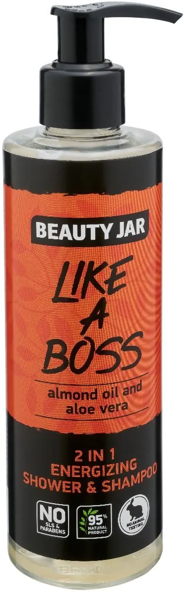 Beauty Jar Like A Boss 2in1 Shampoo/Shower Gel (250mL)